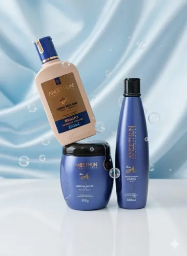 Aneethun- Linha profissional de produto capilar