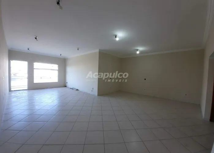Sala comercial sobreloja para alugar no bairro Parque Nova Carioba em Americana/SP.