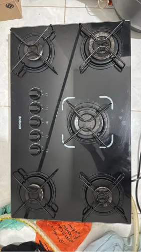 Fogão cooktop 5 bocas novos apenas 6 meses de uso