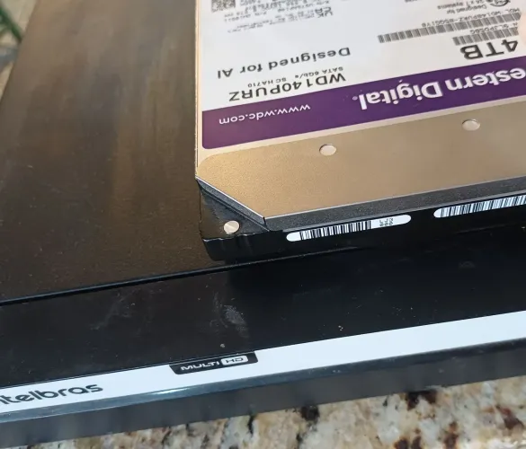 Dvr intelbras 16 canais 4tb 