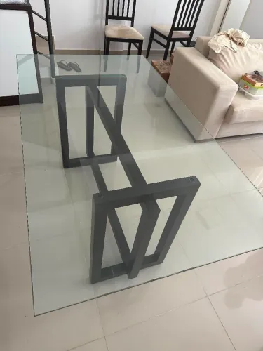 Conjunto mesa de jantar 6 cadeiras