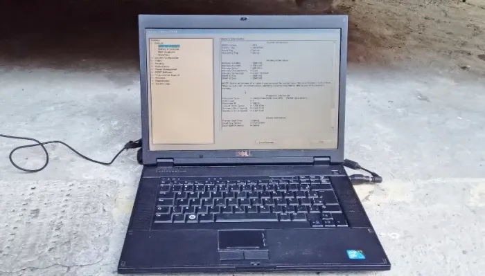 Notebook Dell E5500 Core 2 Duo 2GB sem HD para peças