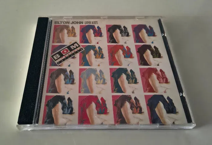 CD Elton John - Leather Jackets - Polygram - Ind. Brasileira