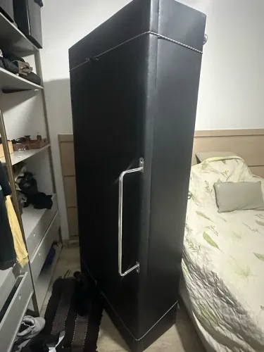 Cama de solteiro baú