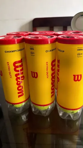 Pack(kit com 6) Wilson Championship LACRADAS