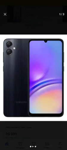 Vendo Samsung a05 telefone muito novo nunca mexido!!