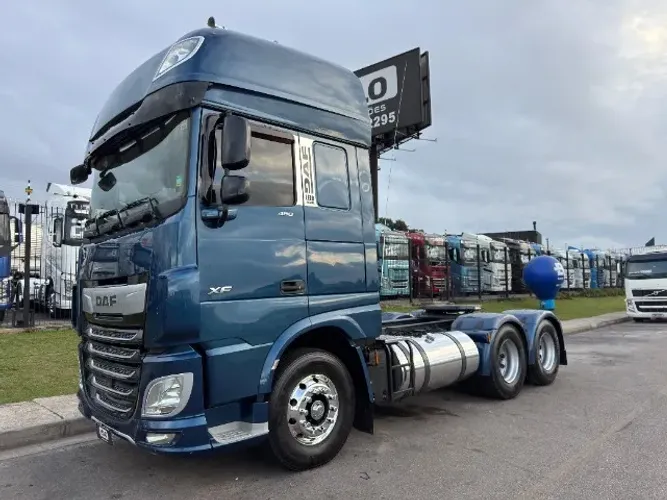 DAF XF 480 6x2 Ano 2022 Euro 5 Super Space Cab Automático Com Geladeira REPASSE