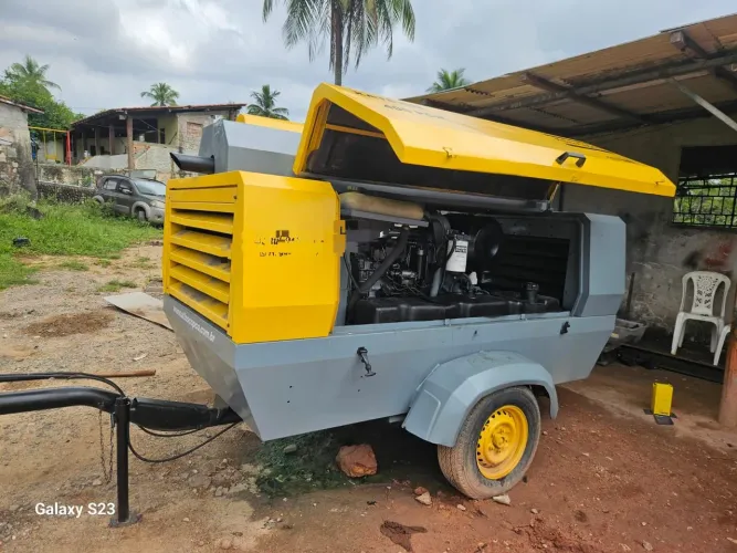 compressor de ar 400 pcm por 10 kg pressão Atlas copco 