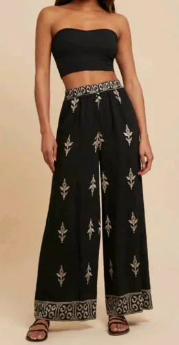 Calça pantalona G/GG