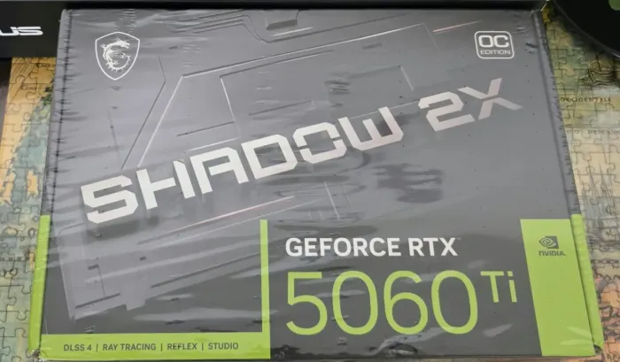 Placa De Video Rtx5060ti 16gb Shadow 2x Oc Plus Msi
