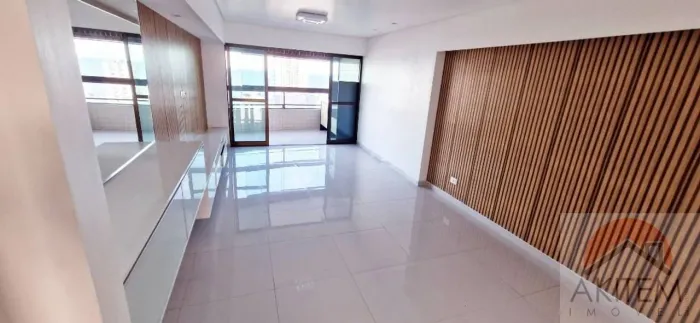 Vista incrível, lazer, vento, Apartamento com 3 quartos/suite para alugar, 105 m² por R$ 4