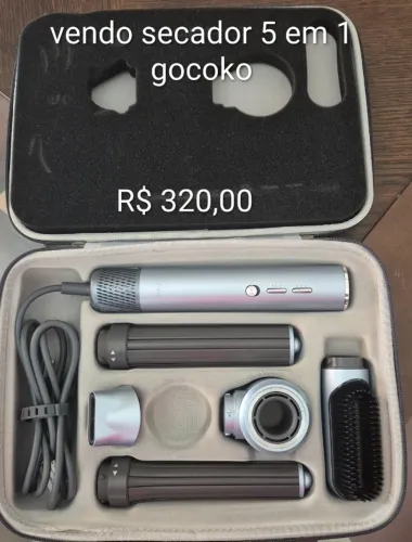 Secador de cabelo gokoco 5 em 1