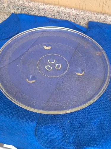 Prato de Vidro para Micro-ondas Electrolux (Encaixe Trevo)