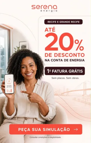 ECONOMIZE ATé 20% NA SUA CONTA DE ENERGIA