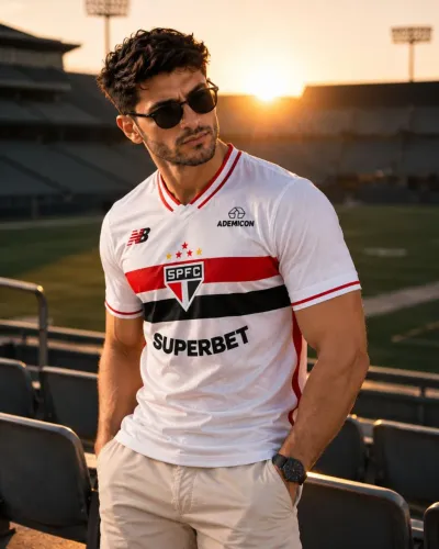 CAMISA SÃO PAULO ? BRANCA
