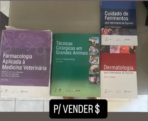 Livros de medicina veterinária 