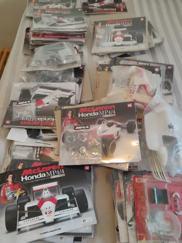 MACLAREN HONDA 4/4 AYRTON SENA .