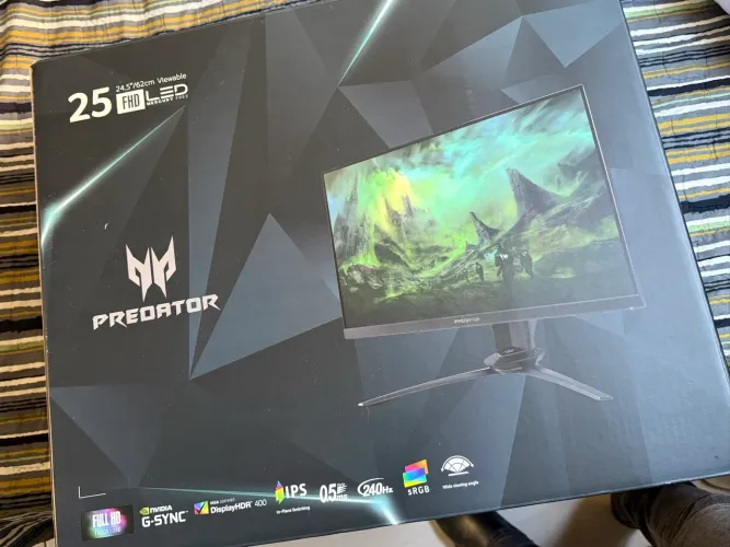 Monitor Gamer Predator 240hz 