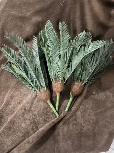 Folhas artificiais de decoração