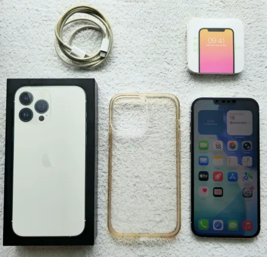 VENDO OU TROCO POR IPHONE INFERIOR - IPHONE 13 PRÓ MAX UNICO DONO COM CAIXA (NUNCA ABERTO)