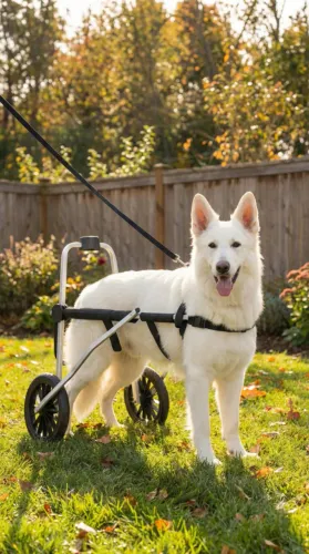 Cadeira De 2 Rodas Cachorro XG Extra Grande Regulável