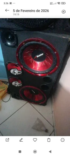 Caixa de som pra carro