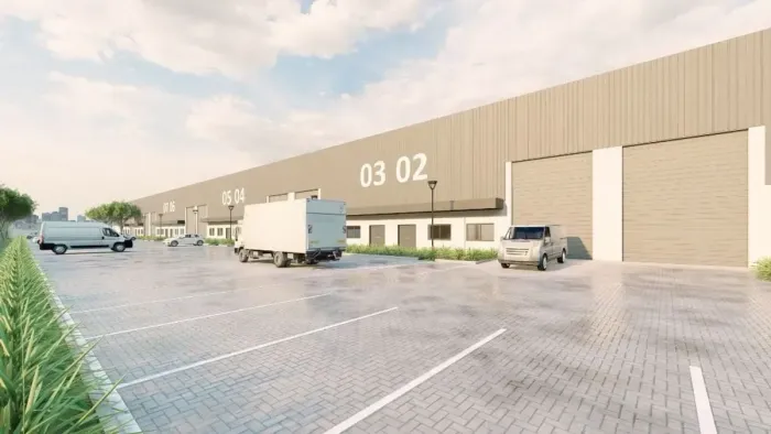 Barracão com 450 m² para locação em moderno Centro de Barracões