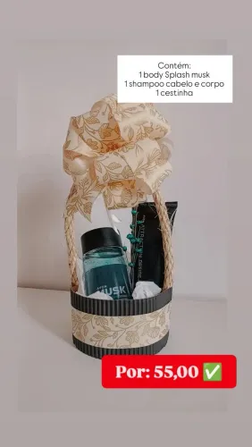 Kit masculino para presentear