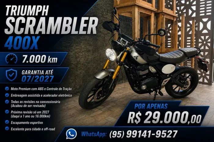 Scrambler 400x Triumph