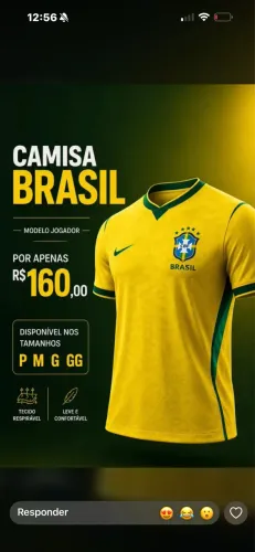 Camisa do Brasil 
