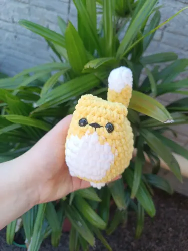 Pelúcia Gato em Croche feupudo