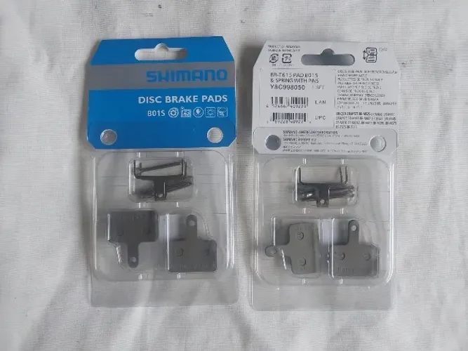 Par de pastilhas de freio Shimano B01S - Nova - Original