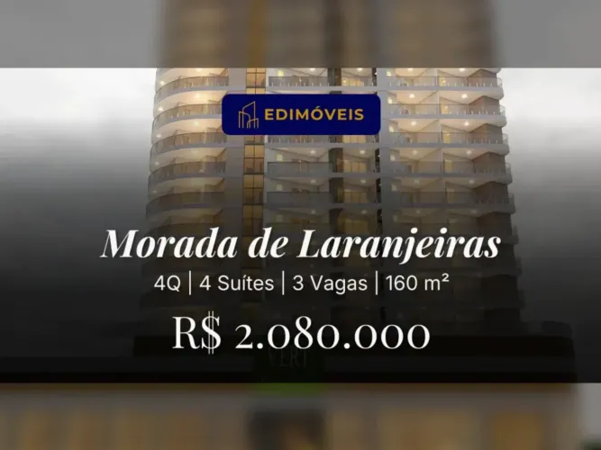 Morada de Laranjeiras| Apartamento 4 suítes em condomínio exclusivo e moderno