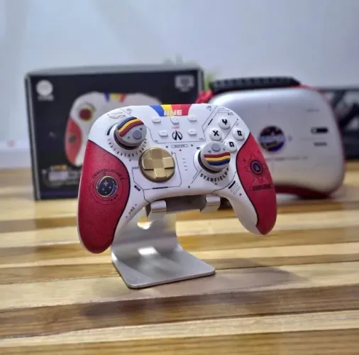 Controle Iine Starfield Nfc Pc//switch/android Hall Effect Cor Vermelho ( colecionador)