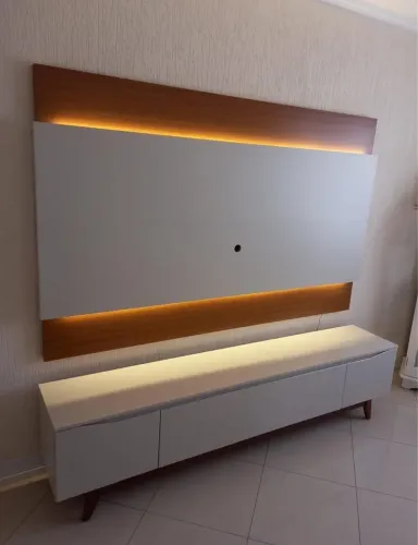 Painel de TV com Rack