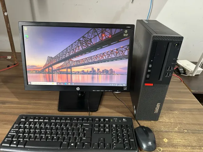 Computador i7 setima geração lenovo tela ssd 256 para empresas com garantia