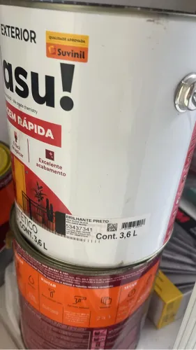 Tinta óleo preto