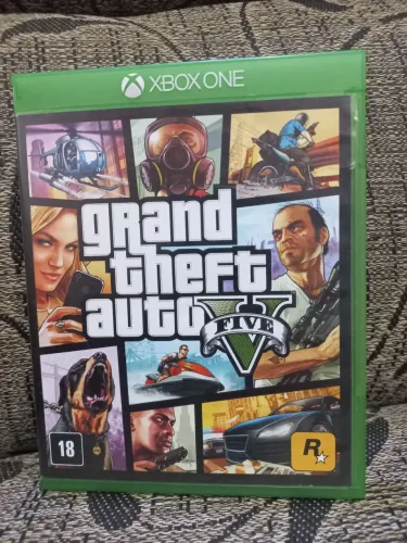 Jogo GTA V Xbox One Original GTA 5 Grand Theft Auto Five Disco Mídia Física