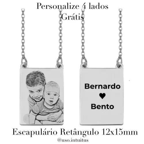 Escapulário personalizado vários formatos