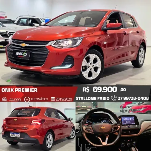 Chevrolet Onix Hatch Premier 1.0 12V TB Flex Aut. 4P 2020