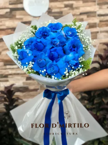 Buquê Luxo azul