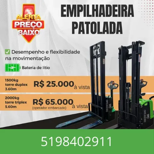 Empilhadeira  Diesel Glp 2.5t 3t 3.5t 3.8t 4t 5t 6(a partir de R$79,900)