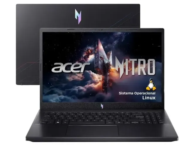 Notebook Gamer Acer Nitro V15 Intel Core i5 512GB SSD 16GB RAM 15.6? Full HD 165Hz