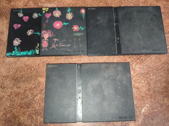 3 Playstation 2 Slim Com Defeito