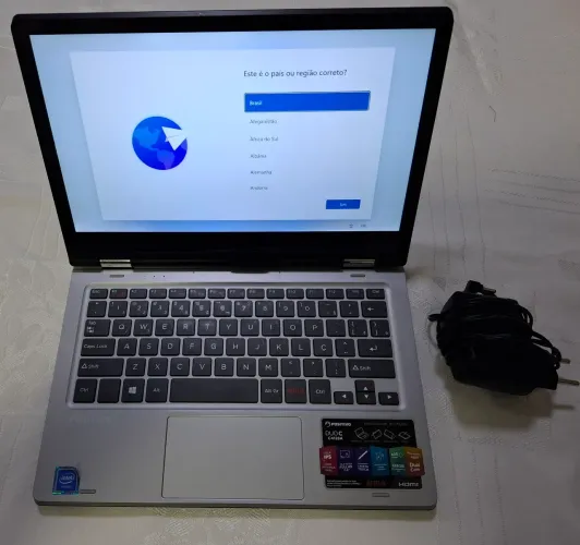 Notebook 2 em 1 Positivo Duo C4128A - Touch-screen e Bateria 100% OK