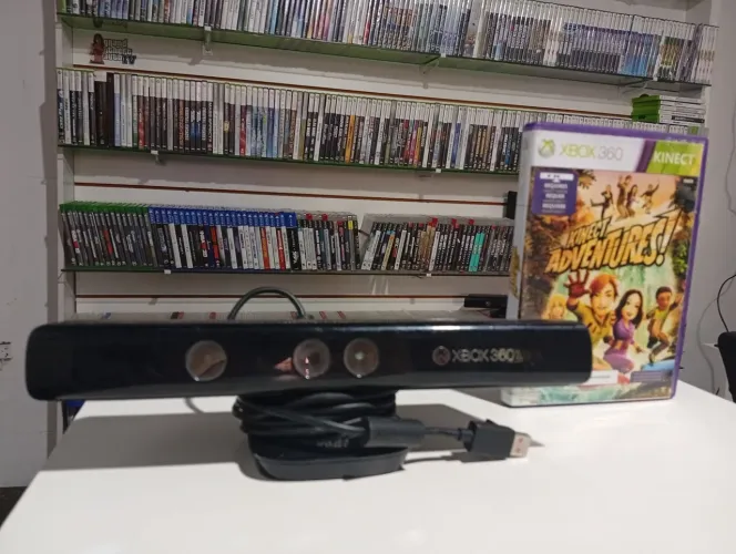 Kinect para Xbox 360 com jogo Kinect adventures original