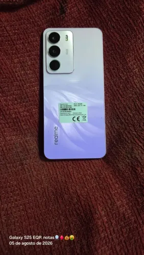 Vendo celular Realme C73 128GB resistente a água aceito proposta 1 mes de uso