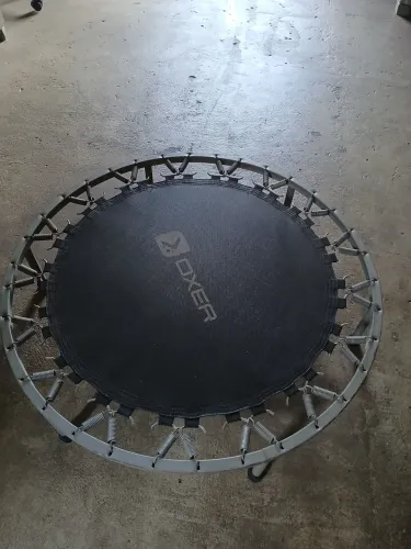 Trampolim Jump Oxer Aço 32 Molas Diâmetro 1 Metro