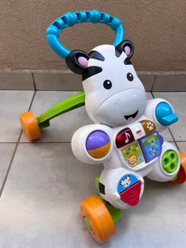Apoiador zebra para crianças fisher price