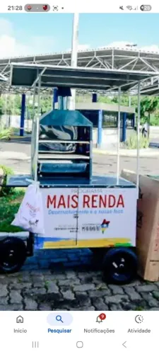 Carrinho de churrasco